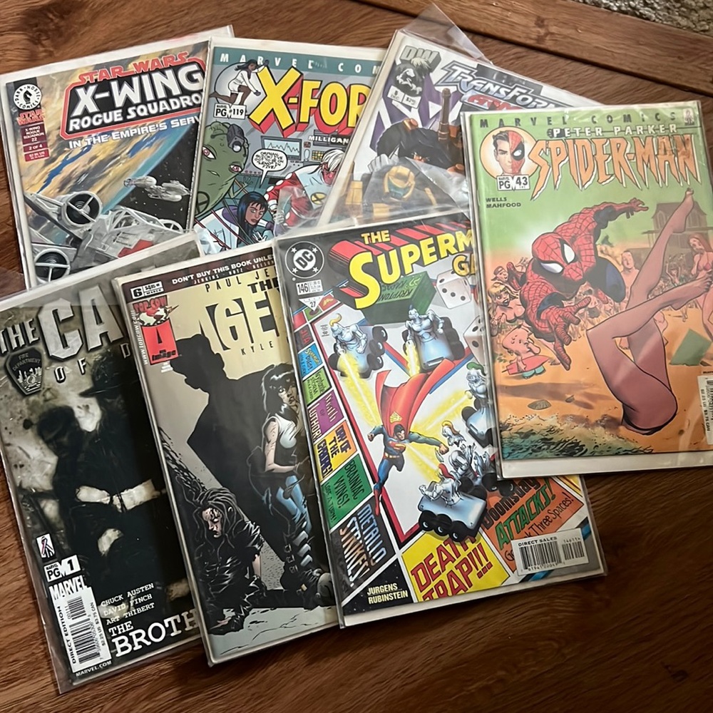 Vintage comic books bundle